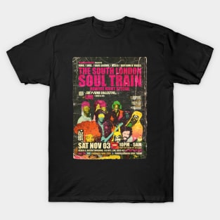 POSTER TOUR - SOUL TRAIN THE SOUTH LONDON 48 T-Shirt